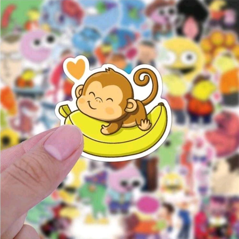 Assorted Monkey 🐒 Stickers - Picture 3 of 6